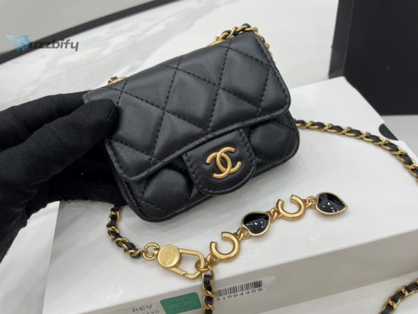 chanel mini flap bag black for women womens bags 35in9cm buzzbify 1 7