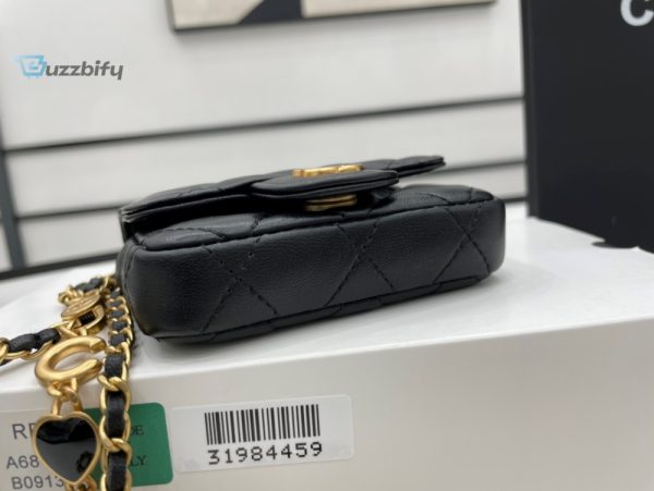 chanel mini flap bag black for women womens bags 35in9cm buzzbify 1 8