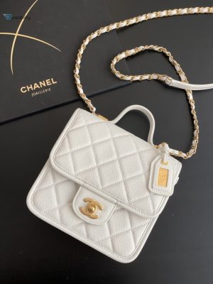 chanel small flap bag with top handle white for women womens bags 81in205cm buzzbify 1