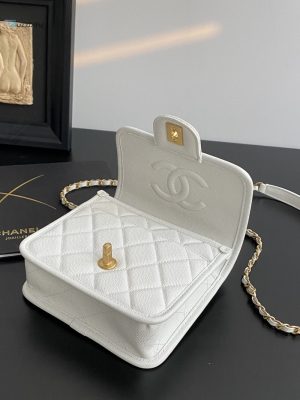 chanel small flap bag with top handle white for women womens bags 81in205cm buzzbify 1 3