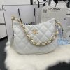 chanel hobo handbag white for women womens bags 94in24cm buzzbify 1