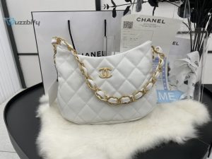 chanel hobo handbag white for women womens bags 94in24cm buzzbify 1