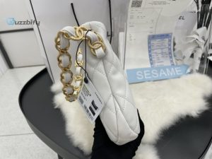 Chanel Hobo Handbag White For Women Womens Bags 9.4In24cm