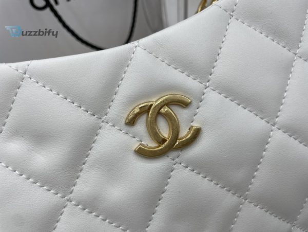 chanel hobo handbag white for women womens bags 94in24cm buzzbify 1 3