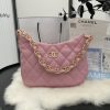 chanel hobo handbag pink for women womens bags 94in24cm buzzbify 1