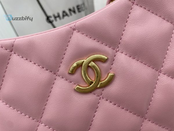 chanel hobo handbag pink for women womens bags 94in24cm buzzbify 1 2
