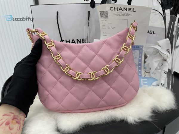 chanel hobo handbag pink for women womens bags 94in24cm buzzbify 1 5