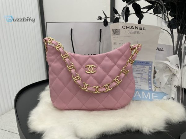 chanel hobo handbag pink for women womens bags 94in24cm buzzbify 1 6