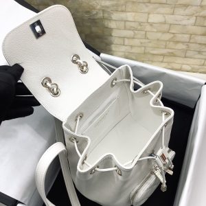 chanel small affinity backpack white for women womens bags 98in25cm buzzbify 1 3