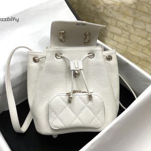 chanel small affinity backpack white for women womens bags 98in25cm buzzbify 1 6