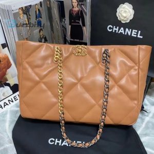 chanel shopping chanel bag 19 brown for women womens bags 16in41cm buzzbify 1