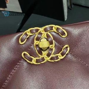 chanel shopping chanel bag 19 dark red for women womens bags 16in41cm as3660 b04852 nk294 buzzbify 1 3