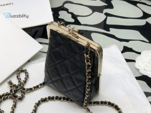 chanel cruise clutch crossbaby black bag for women 13cm5in buzzbify 1