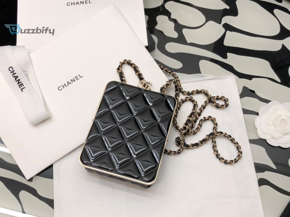 Chanel Cruise Clutch Crossbaby Black Bag For Women 13Cm5in