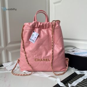 chanel backpack light pink large bag for women 51cm20in buzzbify 1