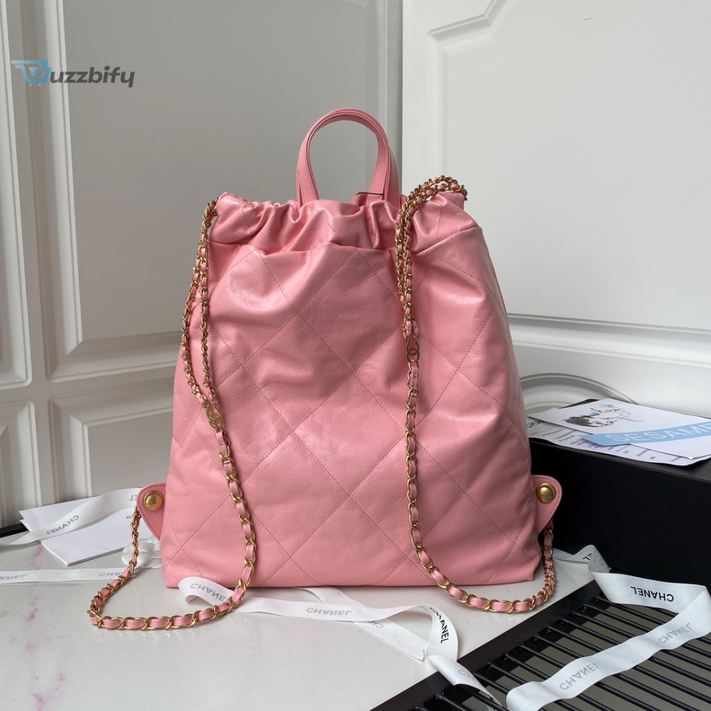 Chanel Backpack Light Pink Large Bag For Women 51Cm20in
