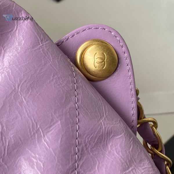 chanel backpack purple shiny large bag for women 51cm20in buzzbify 1 1