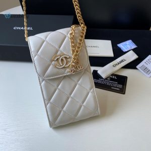 chanel phone holder white bag for women 15cm6in buzzbify 1