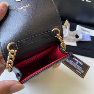 chanel phone holder black bag for women 15cm6in buzzbify 1 1