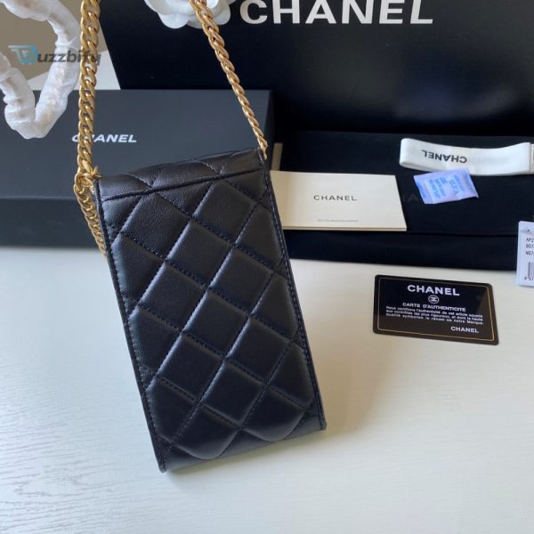 chanel phone holder black bag for women 15cm6in buzzbify 1 6