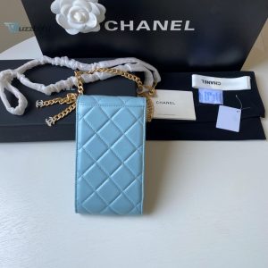 chanel phone holder blue bag for women 15cm6in buzzbify 1 6