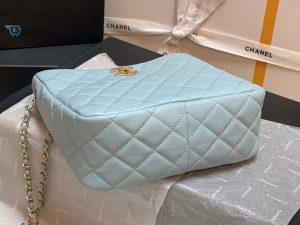 chanel handbag hobo handbag light blue bag for women 16cm6in buzzbify 1 2