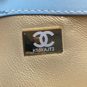 chanel hobo handbag light blue bag for women 16cm6in buzzbify 1 3