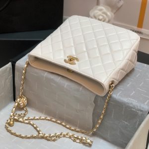 chanel hobo handbag white bag for women 16cm6in buzzbify 1 2