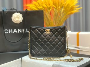 chanel hobo handbag black bag for women 16cm6in buzzbify 1