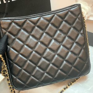 chanel hobo handbag black bag for women 16cm6in buzzbify 1 1