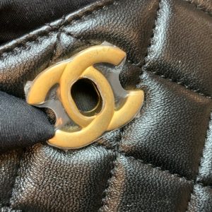 chanel hobo handbag black bag for women 16cm6in buzzbify 1 2