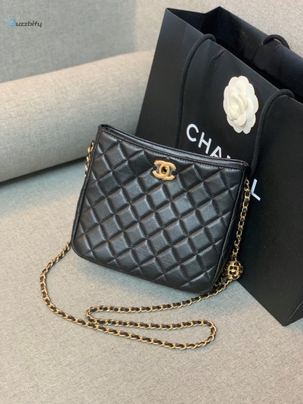chanel hobo handbag black bag for women 16cm6in buzzbify 1 5