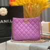 chanel hobo handbag purple bag for women 16cm6in buzzbify 1