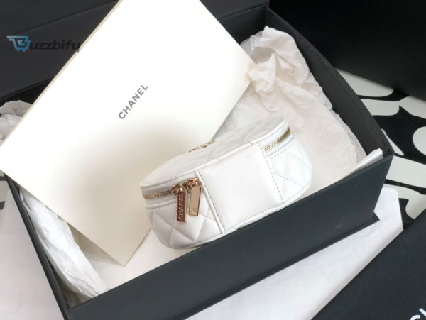 chanel vanity case shiny gold white bag for women 95cm37in buzzbify 1 3