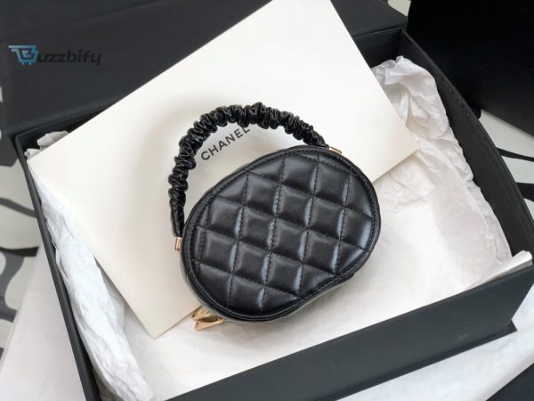 chanel classic vanity case shiny gold black bag for women 95cm37in buzzbify 1 7