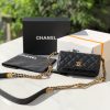 chanel small flap bags gold hardware black for women womens handbags shoulder bags 75in192cm buzzbify 1