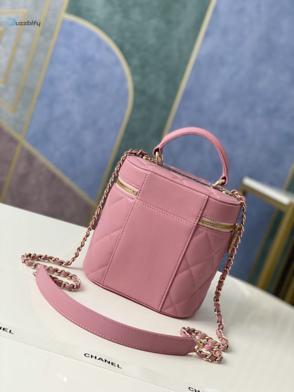 chanel vanity case gold hardware pink for women womens handbags shoulder bags 94in24cm buzzbify 1 2