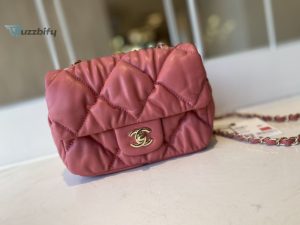 chanel small flap bag gold hardware pink for women womens handbags shoulder bags 75in19cm as2232 buzzbify 1