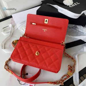 chanel small flap bag gold hardware red for women womens handbags shoulder bags 75in19cm ap2840 buzzbify 1 1