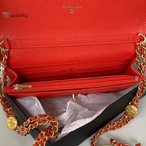 chanel small flap bag gold hardware red for women womens handbags shoulder bags 75in19cm ap2840 buzzbify 1 4