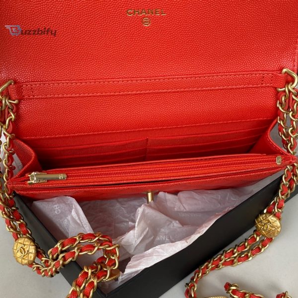 chanel small flap bag gold hardware red for women womens handbags shoulder bags 75in19cm ap2840 buzzbify 1 4