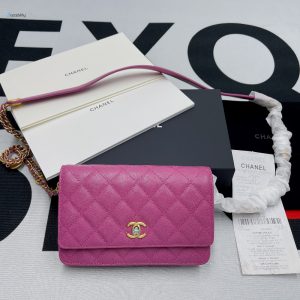 chanel small flap bag gold hardware plum for women womens handbags shoulder bags 75in19cm ap2840 buzzbify 1