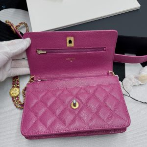 chanel small flap bag gold hardware plum for women womens handbags shoulder bags 75in19cm ap2840 buzzbify 1 10