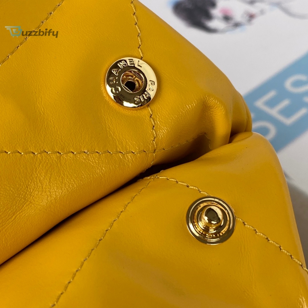 Chanel 22 Handbag Gold Hardware Shiny Yellow For Women Womens Handbags Shoulder Bags 16.5In38cm As3261 16 Chanel 22 Handbag Gold Hardware Shiny Yellow For Women, Women’s Handbags, Shoulder Bags 16.5in/38cm AS3261