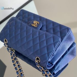 chanel classic handbag 26cm blue for women a01112 buzzbify 1 1
