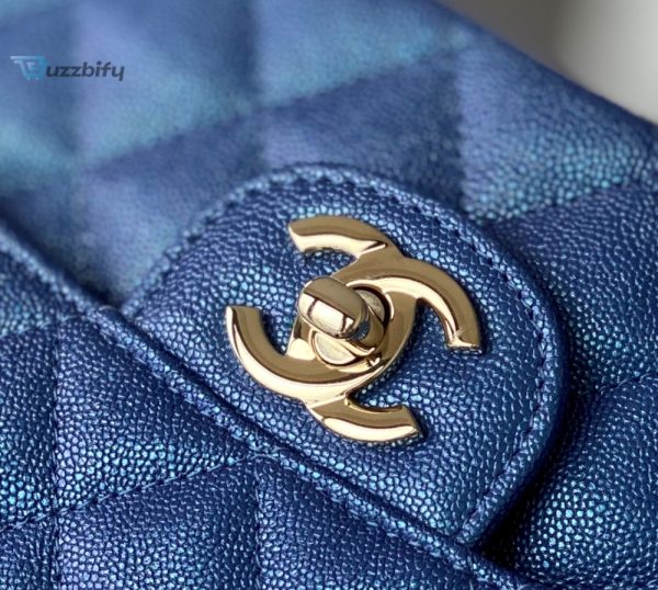 chanel classic handbag 26cm blue for women a01112 buzzbify 1 5