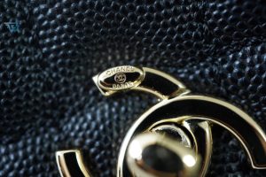 chanel classic mini flapbag top handle black for women 75in19cm buzzbify 1 1