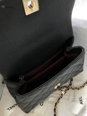 chanel classic mini flapbag top handle black for women 75in19cm buzzbify 1 10