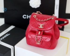chanel backpack red for women 7 in18cm buzzbify 1 1