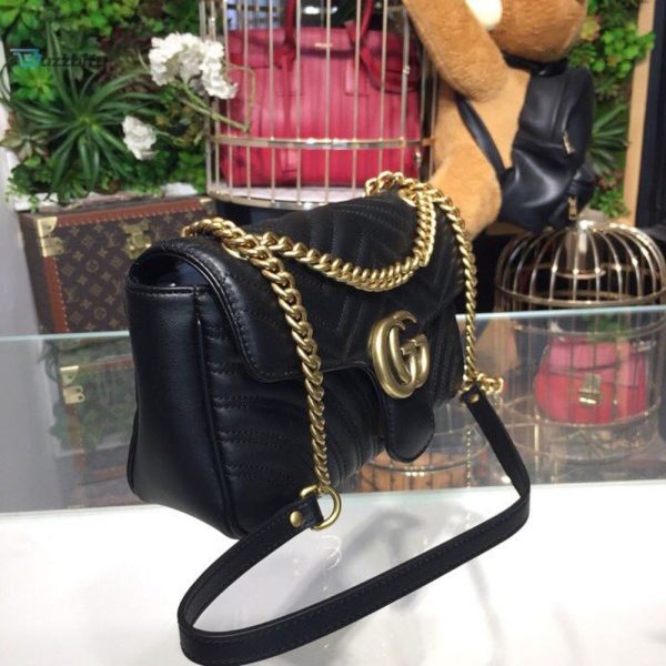 Gucci marmont 26cm black hotsell